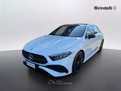 Mercedes-Benz Classe A  - a 180 d automatic amg line advanced plus Bianco usata Vinci