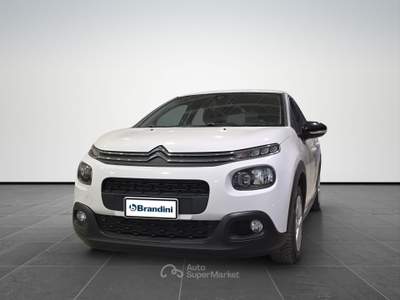 Citroen C3  1.2 puretech feel s&s 83cv my18 Bianco usata Firenze