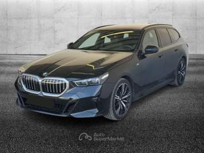 BMW Serie 5 520d 520 520d 48V sDrive Touring Msport Nero usata Pieve di Cento