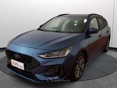 Ford Focus 1.0 EcoBoost Hybrid 125 CV 5p. ST-Line Blu/Azzurro usata Fano