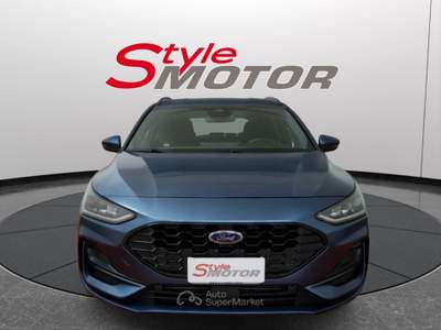 Ford Focus 1.0 EcoBoost Hybrid 125 CV 5p. ST-Line Blu/Azzurro usata Fano
