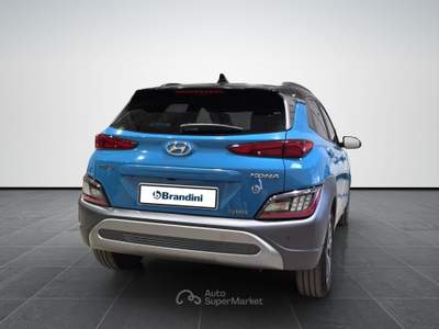 Hyundai Kona  1.6 gdi hev xline 2wd 141cv dct Blu/Azzurro usata Firenze