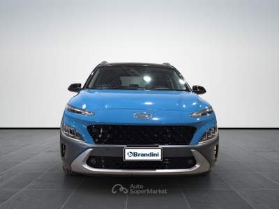 Hyundai Kona  1.6 gdi hev xline 2wd 141cv dct Blu/Azzurro usata Firenze