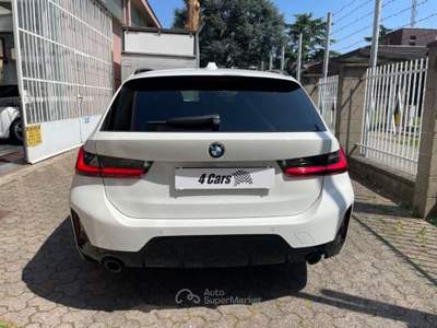 BMW Serie 3 318d d 48V Touring Msport Bianco usata Caronno Pertusella