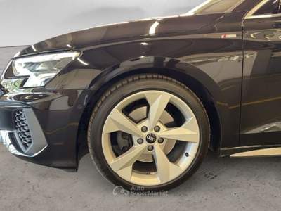 Audi A3 A3 IV 2020 Sportback Sportback 35 2.0 tdi S line Edition s-tronic Nero usata Milano