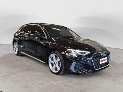 Audi A3 A3 IV 2020 Sportback Sportback 35 2.0 tdi S line Edition s-tronic Nero usata Milano
