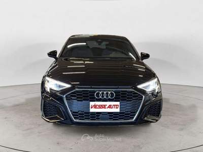Audi A3 A3 IV 2020 Sportback Sportback 35 2.0 tdi S line Edition s-tronic Nero usata Milano