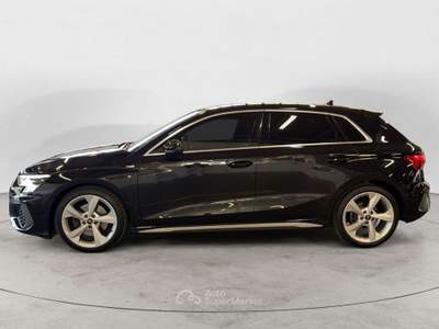 Audi A3 A3 IV 2020 Sportback Sportback 35 2.0 tdi S line Edition s-tronic Nero usata Milano