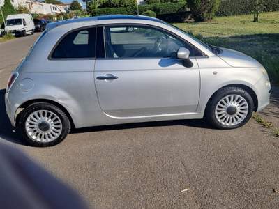 Fiat 500 Fiat 500 Diesel 1.3 mjt 95v Lounge 3 porte anno 04/2012 (70KW) Argento usata Cerveteri