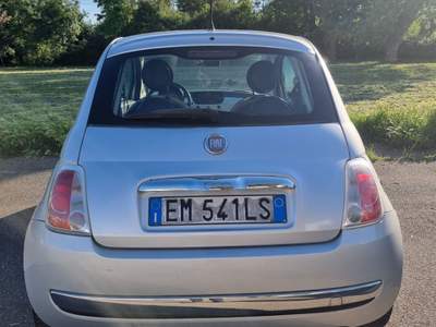 Fiat 500 Fiat 500 Diesel 1.3 mjt 95v Lounge 3 porte anno 04/2012 (70KW) Argento usata Cerveteri