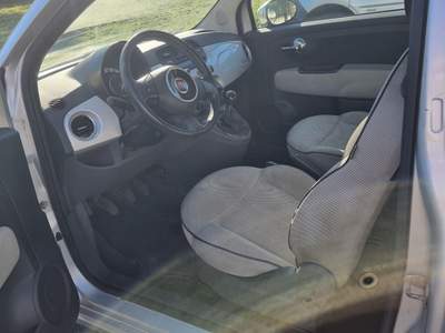 Fiat 500 Fiat 500 Diesel 1.3 mjt 95v Lounge 3 porte anno 04/2012 (70KW) Argento usata Cerveteri
