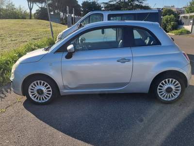 Fiat 500 Fiat 500 Diesel 1.3 mjt 95v Lounge 3 porte anno 04/2012 (70KW) Argento usata Cerveteri