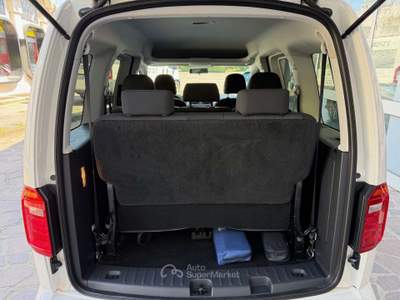 Volkswagen Caddy 1.4 TGI Trendline 7 POSTI UNICO PROPRIETARIO BELLISSIMO Bianco usata Cesano Maderno