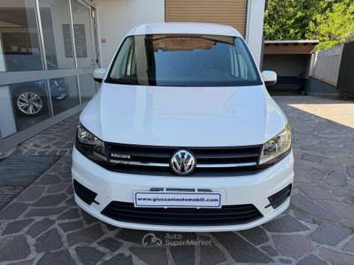 Volkswagen Caddy 1.4 TGI Trendline 7 POSTI UNICO PROPRIETARIO BELLISSIMO Bianco usata Cesano Maderno