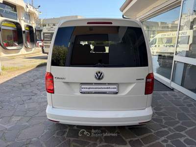 Volkswagen Caddy 1.4 TGI Trendline 7 POSTI UNICO PROPRIETARIO BELLISSIMO Bianco usata Cesano Maderno