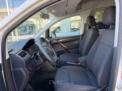 Volkswagen Caddy 1.4 TGI Trendline 7 POSTI UNICO PROPRIETARIO BELLISSIMO Bianco usata Cesano Maderno