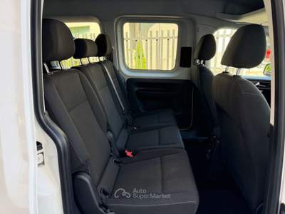 Volkswagen Caddy 1.4 TGI Trendline 7 POSTI UNICO PROPRIETARIO BELLISSIMO Bianco usata Cesano Maderno