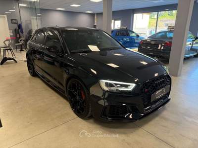 Audi RS 3 Sportback Sportback 2.5 tfsi quattro s-tronic BOLLO E SUPERBOLLO PAGATI Nero usata Baveno