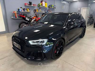 Audi RS 3 Sportback Sportback 2.5 tfsi quattro s-tronic BOLLO E SUPERBOLLO PAGATI Nero usata Baveno