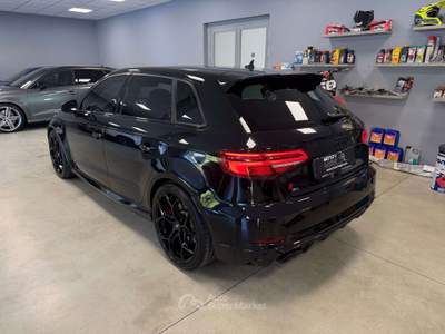 Audi RS 3 Sportback Sportback 2.5 tfsi quattro s-tronic BOLLO E SUPERBOLLO PAGATI Nero usata Baveno