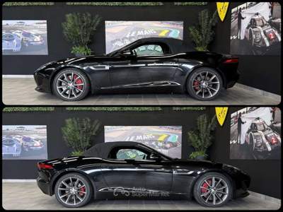Jaguar F-Type Convertibile Cabrio 3.0 V6 S auto Nero usata Lesmo