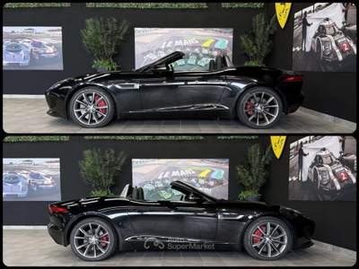 Jaguar F-Type Convertibile Cabrio 3.0 V6 S auto Nero usata Lesmo