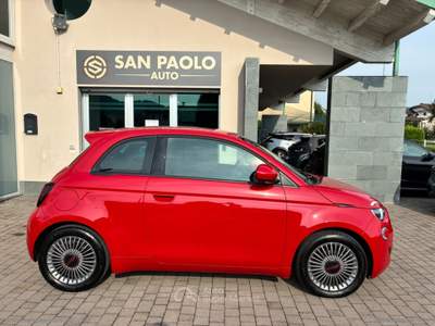 Fiat 500 500 Red Berlina 23,65 kWh Rosso usata San Paolo d'Argon