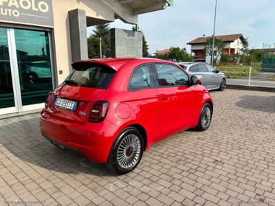 Fiat 500 500 Red Berlina 23,65 kWh Rosso usata San Paolo d'Argon