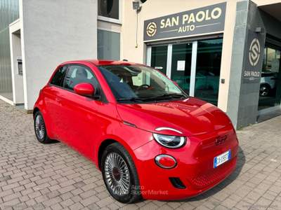 Fiat 500 500 Red Berlina 23,65 kWh Rosso usata San Paolo d'Argon