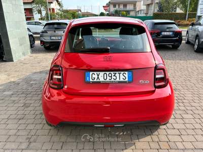 Fiat 500 500 Red Berlina 23,65 kWh Rosso usata San Paolo d'Argon