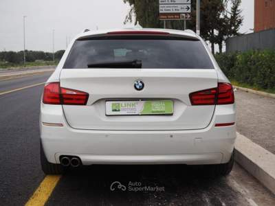 BMW Serie 5 520d d Touring Futura Autom Bianco usata Bari