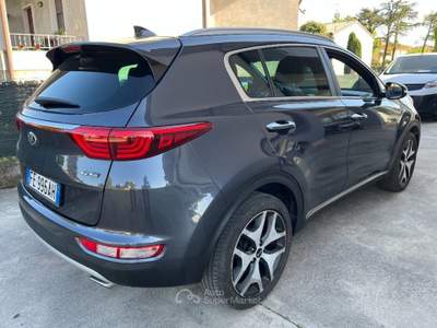 Kia Sportage 1.6 T-GDI DCT7 C.A. AWD GT Line TETTO LED PELLE Grigio usata Nogarole Rocca