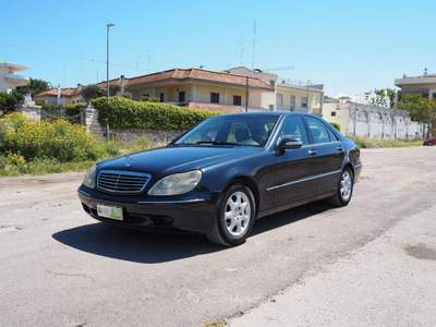 Mercedes-Benz Classe S cat Blu/Azzurro usata Bari