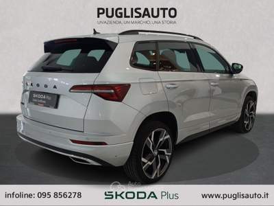 Skoda Karoq 1.5 TSI ACT DSG SportLine Argento usata BELPASSO
