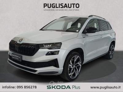 Skoda Karoq 1.5 TSI ACT DSG SportLine Argento usata BELPASSO