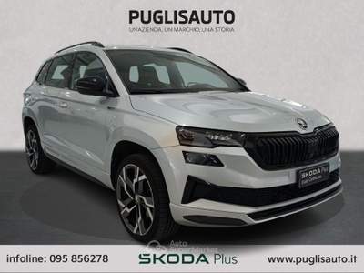 Skoda Karoq 1.5 TSI ACT DSG SportLine Argento usata BELPASSO