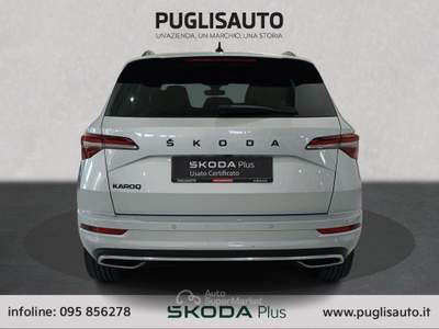 Skoda Karoq 1.5 TSI ACT DSG SportLine Argento usata BELPASSO