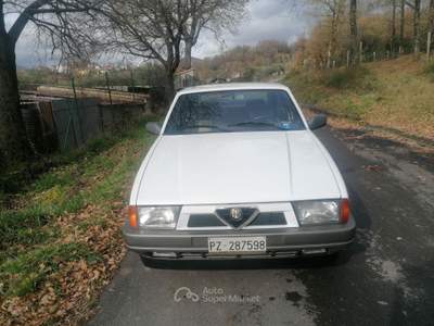Alfa Romeo 75 ALFA 75 ANNO 1990 FUNZIONANTE Bianco usata RIVELLO