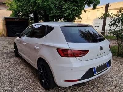 Seat Leon SEAT LEON 1.5 ECOTSI Bianco usata Poviglio
