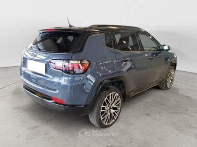 Jeep Compass Compass 1.5 turbo t4 mhev Summit 2wd 130cv dct FINO A 3 ANNI DI GARANZIA KM ILLIMITATI Blu/Azzurro usata Salerno