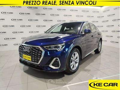 Audi Q3 SPB Sportback 35TDI S line Blu/Azzurro usata Mirano