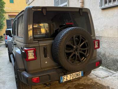 Jeep Wrangler Pari al nuovo Grigio usata Sant'Antimo