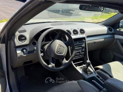 Audi A4 Cabriolet 2.0 TDI F.AP. Bianco usata ANGRI