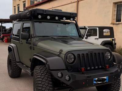 Jeep Wrangler Jeep Wrangler JK Verde usata Palermo