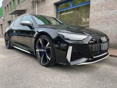 Audi RS 6 AVANT 4.0 MHEV QUATTRO TIPTRONIC KM-63.000 CERTIF. Nero usata Venezia