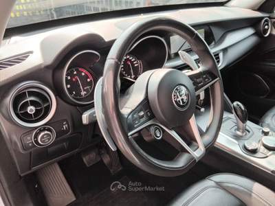 Alfa Romeo Stelvio GANCIO TRAINO Bianco usata Bregnano