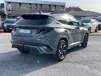 Hyundai Tucson 1.6 HEV 215CV NLine Aut. / IN PRONTA CONSEGNA Grigio usata TORINO