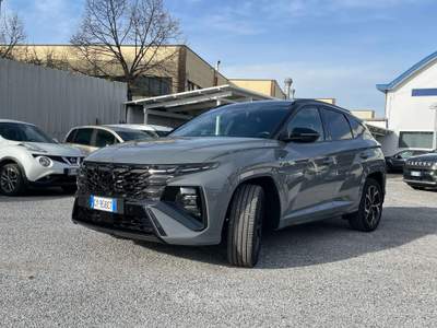 Hyundai Tucson 1.6 HEV 215CV NLine Aut. / IN PRONTA CONSEGNA Grigio usata TORINO