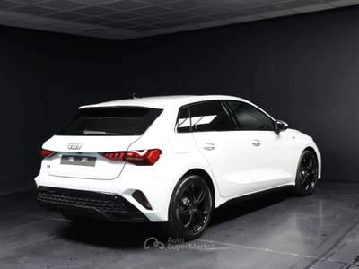 Audi A3 SPB 35 TFSI 150CV S tronic S line + TETTO APRIBILE / IN VARIE COLORAZIONI Bianco usata TORINO