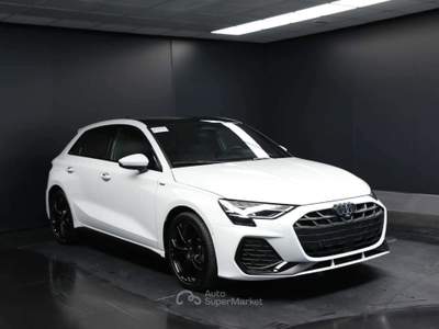 Audi A3 SPB 35 TFSI 150CV S tronic S line + TETTO APRIBILE / IN VARIE COLORAZIONI Bianco usata TORINO
